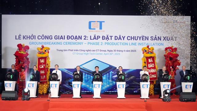 Khởi Công Nhà Máy Chip Bán Dẫn Đầu Tiên Của Người Việt: CT Semiconductor Đánh Bại Mốc Lớn