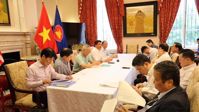 Bộ Công thương làm việc với Tập đoàn công nghệ điện hạt nhân Westinghouse