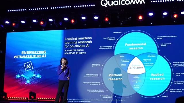 Qualcomm ra mắt Trung tâm R&D AI tại Việt Nam