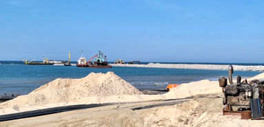 Quảng Trị siết chặt quản lý khoáng sản phát sinh từ dự án cảng Mỹ Thủy