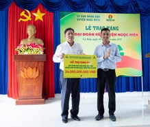 PVCFC chung tay cùng Cà Mau xây dựng nông thôn mới: Xóa nhà tạm, thắp sáng miền quê