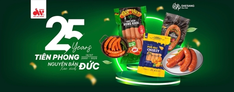 Daesang Đức Việt: 25 năm tiên phong nguyên bản xúc xích Đức