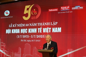 Hội Khoa học Kinh tế Việt Nam hoàn thành xuất sắc sứ mệnh, góp phần vào công cuộc đổi mới đất nước 