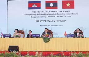 “Mốc son” lịch sử trong hợp tác giữa Quốc hội ba nước Campuchia – Lào – Việt Nam