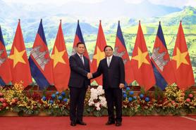 Việt Nam – Campuchia nhất trí nâng kim ngạch thương mại song phương lên 20 tỷ USD