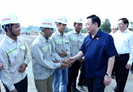 Chủ tịch Quốc hội Vương Đình Huệ thăm, làm việc tại tỉnh Bà Rịa - Vũng Tàu