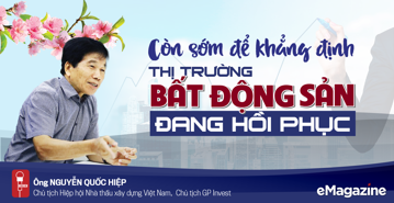 Còn sớm để khẳng định thị trường bất động sản đang hồi phục