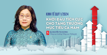 Kinh tế quý 1/2024: Khởi đầu tích cực cho tăng trưởng mục tiêu cả năm