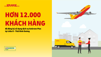 GoGreen Plus của DHL Express đã hỗ trợ hơn 12.000 khách hàng tại châu Á Thái Bình Dương trong lĩnh vực logistics bền vững 