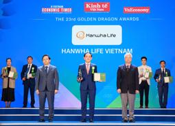 Hanwha Life Việt Nam được vinh danh “Dịch vụ bảo hiểm nhân thọ uy tín hàng đầu”