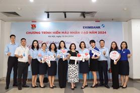 Eximbank tổ chức ngày hội hiến máu vì cộng đồng năm 2024