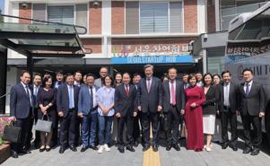 Lãnh đạo thành phố Hải Phòng sang Hàn Quốc xúc tiến đầu tư