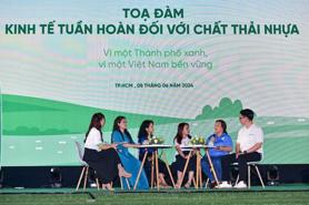 Kinh tế tuần hoàn về rác thải nhựa: Nỗ lực nâng cao nhận thức người dân về “vòng xoay của hạt nhựa”