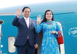 PM Pham Minh Chinh leaves for official visit to RoK