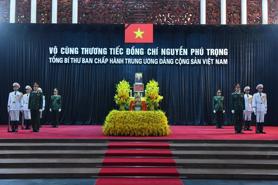 State funeral held for Party General Secretary Nguyen Phu Trong