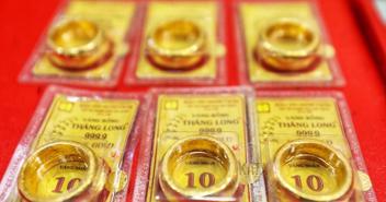Giá vàng nhẫn giảm 200 nghìn đồng mỗi lượng