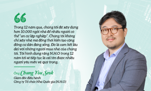 N.H.O hướng tới tạo dựng 20.000 căn nhà tại Việt Nam