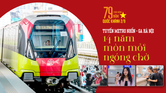 Tuyến metro  Nhổn - ga Hà Nội 14 năm mòn mỏi ngóng chờ 