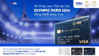 Trải nghiệm hành trình “Olympic Paris 2024” của chủ thẻ MB Visa