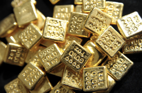 Giá vàng bật tăng mạnh do đồng USD tụt giá trở lại