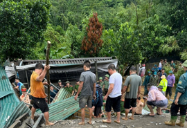 Mưa lũ gây thiệt hại nặng tại huyện Bắc Quang, tỉnh Hà Giang