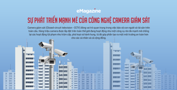 Sự phát triển mạnh mẽ của công nghệ camera giám sát