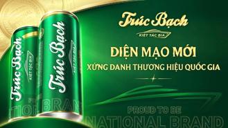 Bia Trúc Bạch - Diện mạo mới, xứng danh Thương hiệu Quốc gia