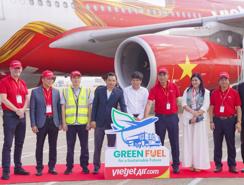 Vietjet tiên phong sử dụng nhiên liệu hàng không bền vững SAF do Petrolimex Aviation cung cấp, giảm thải 80% carbon