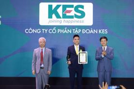 Thương hiệu KES Group xuất sắc nằm trong Top 10 Thương hiệu Mạnh - Tăng trưởng xanh 2024