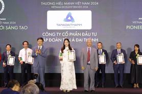 Tân Á Đại Thành được vinh danh Top 10 Thương hiệu mạnh - Tiên phong đổi mới sáng tạo 2024 