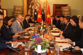 Vietnam, Australia economic partnership meeting