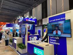 Norwegian pavilion shines at GEFE 2024 with green solutions
