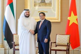 Vietnam seeks UAE's assistance in building financial centers