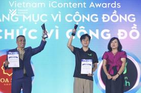 Tập đoàn Hoa Sen thắng giải “Tổ chức Vì cộng đồng” tại "Vietnam iContent Awards 2024"