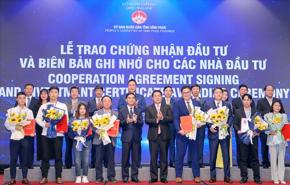 Five more FDI projects approved in northern Vinh Phuc province