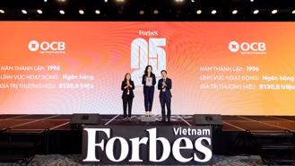 OCB được vinh danh Top 25 thương hiệu niêm yết dẫn đầu năm 2024