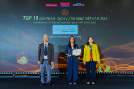 Malloca đạt Top 10 danh hiệu Tin dùng Việt Nam 2024 trong lĩnh vực nội - ngoại thất và đồ gia dụng 