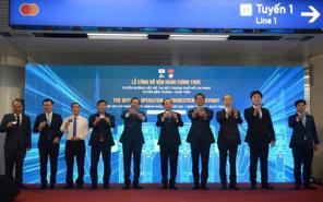 Vietnam's first metro line put into commercial operation