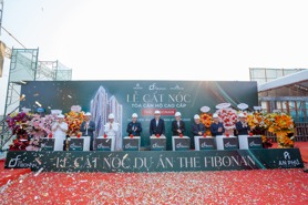 Chính thức cất nóc tòa căn hộ cao cấp The Fibonan