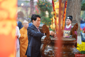[Phóng sự ảnh]: Lễ dâng hương khai Xuân Ất Tỵ 2025 tại Hoàng thành Thăng Long