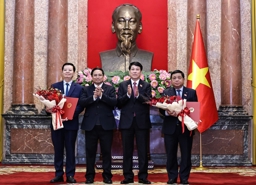 Two new Deputy PMs  and 4 ministers appointed