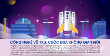 Công nghệ vũ trụ: cuộc đua không gian mới