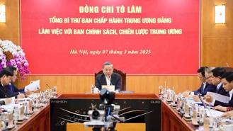 Party Chief asks for clear strategy to develop private economy