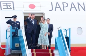 Japanese PM Ishiba begins first official visit to Vietnam