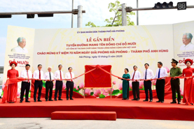 Hải Phòng gắn biển tên cho tuyến đường Đỗ Mười