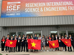 Đoàn học sinh Việt Nam giành giải cao tại Hội thi Khoa học kỹ thuật quốc tế 2025