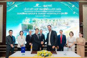 “Bắt tay” Sunset Hospitality Group, Sunshine Group chuẩn bị ra mắt tổ hợp nhà hàng - hồ bơi 6 sao đầu tiên tại khu đô thị Ciputra 