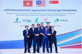 Vietnam, Malaysia, Singapore reached agreement on renewable energy cooperation 