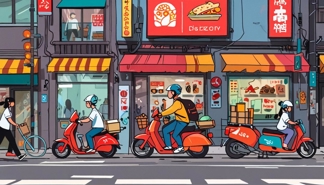 “Cuộc chiến giao hàng” làm thay đổi ngành bán lẻ Trung Quốc