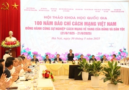 100 năm Báo chí cách mạng Việt Nam đồng hành cùng sự nghiệp vẻ vang của Đảng và dân tộc